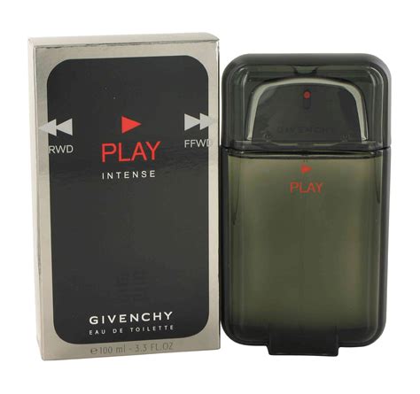 givenchy play intense cologne 3.4 oz edt spray for men|play by justin timberlake cologne.